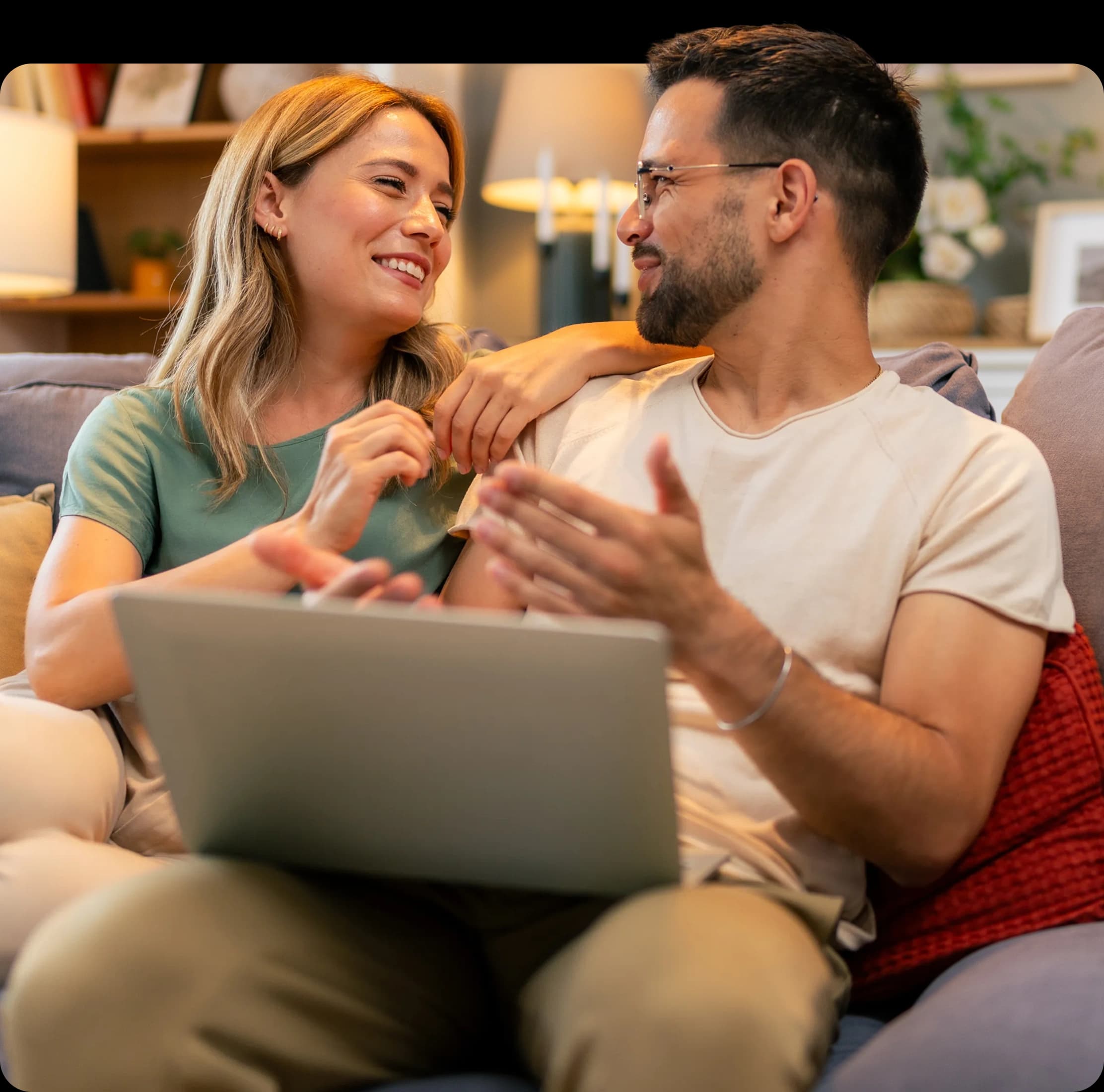 A New Yorker reviewing financial planning decisions with a NerdWallet Wealth Partners advisor